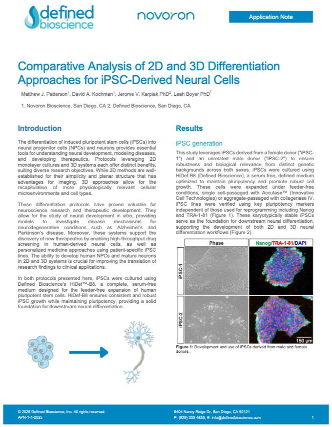 Defined Bioscience