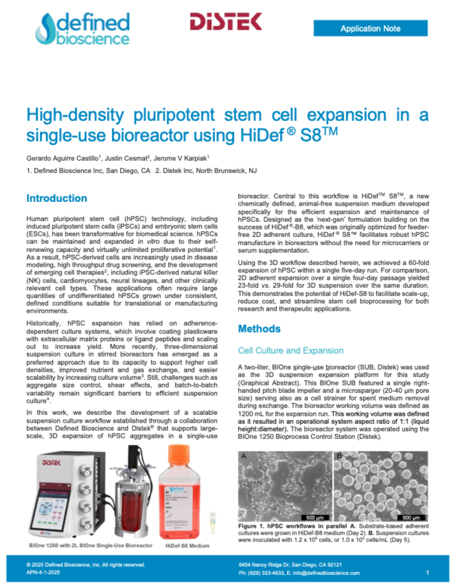 Defined Bioscience