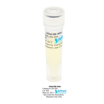 HiDef-B8 400X Supplement - Defined Bioscience