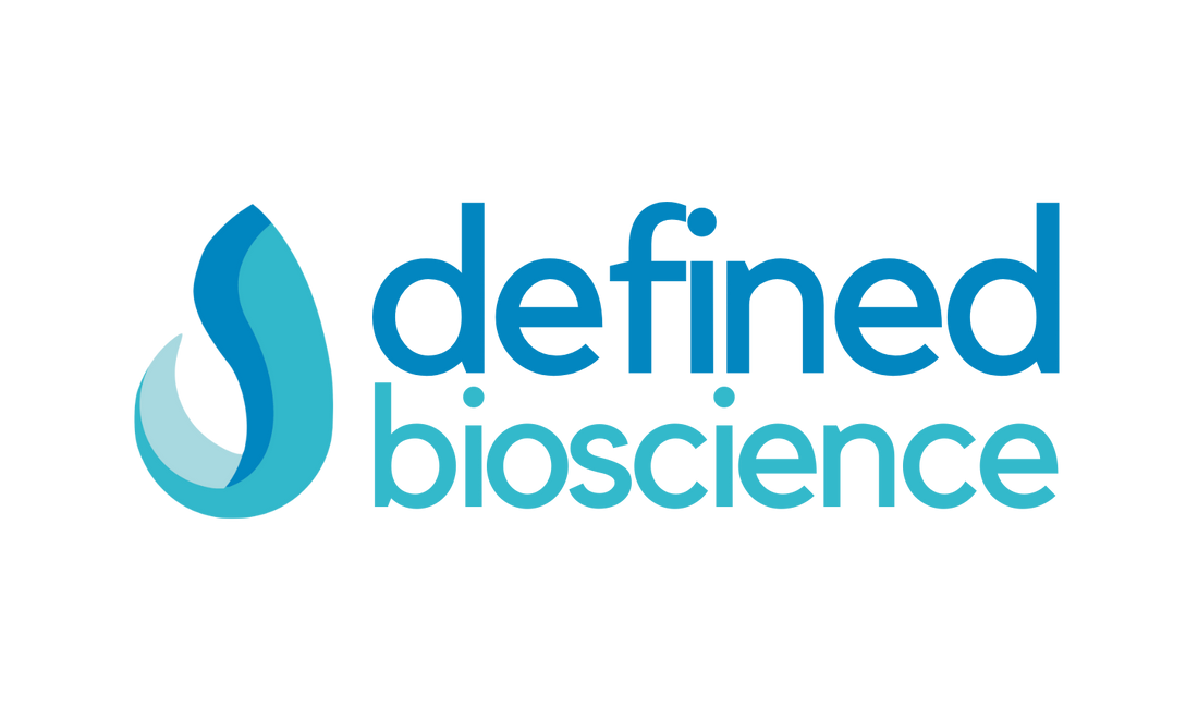 Defined Bioscience company logo – serum-free, animal-free stem cell media and growth factors.
